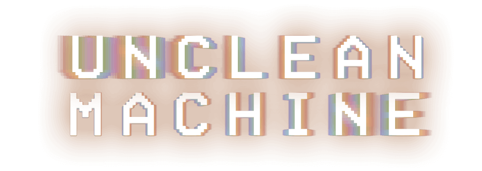 unclean machine logo